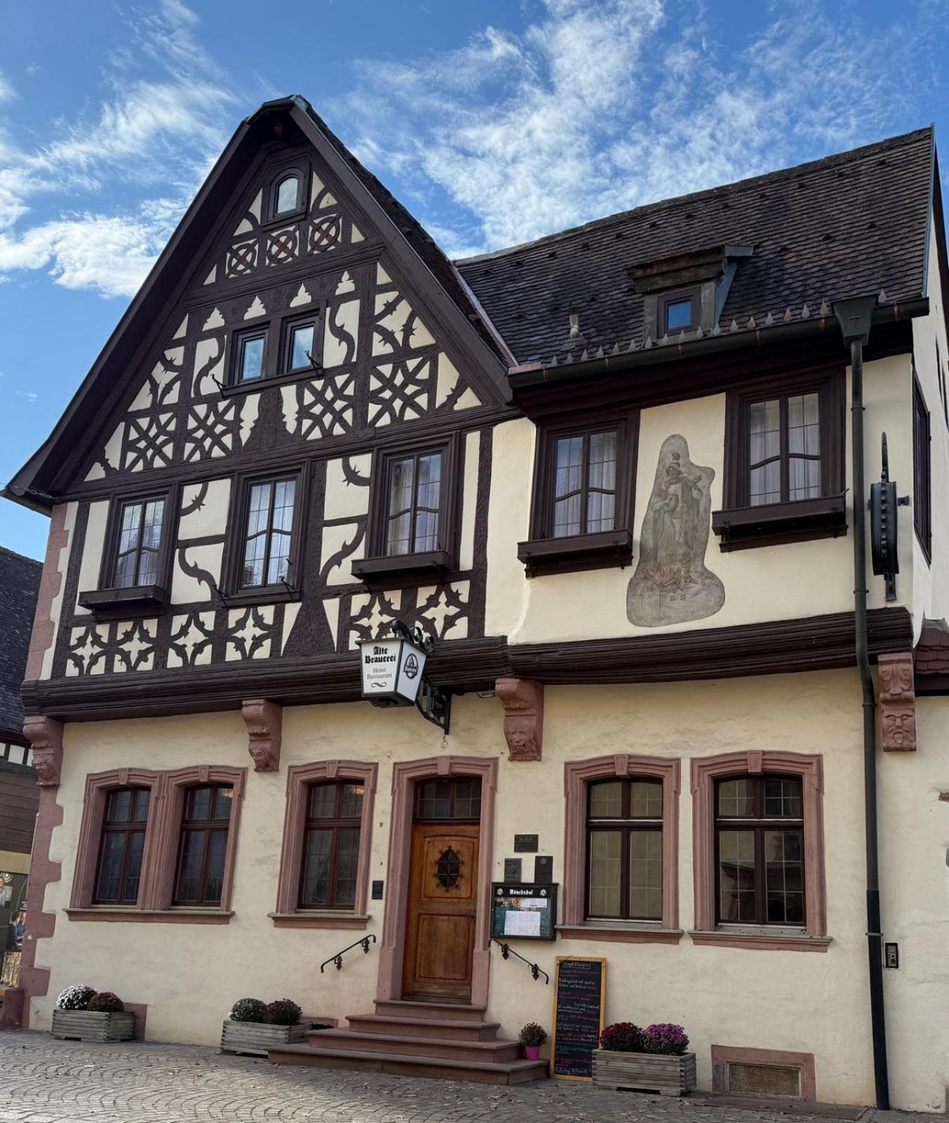 Hotel Alte Brauerei Karlstadt Exterior foto